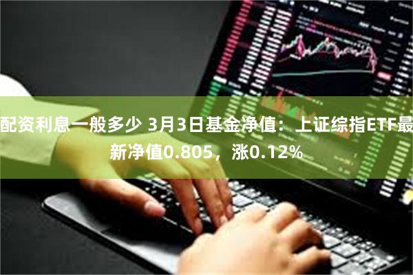 配资利息一般多少 3月3日基金净值：上证综指ETF最新净值0.805，涨0.12%