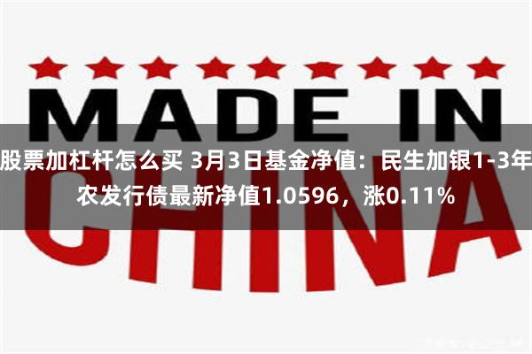 股票加杠杆怎么买 3月3日基金净值：民生加银1-3年农发行债最新净值1.0596，涨0.11%