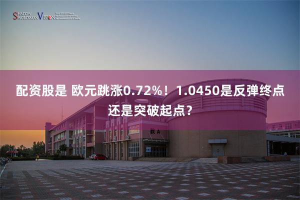 配资股是 欧元跳涨0.72%！1.0450是反弹终点还是突破起点？