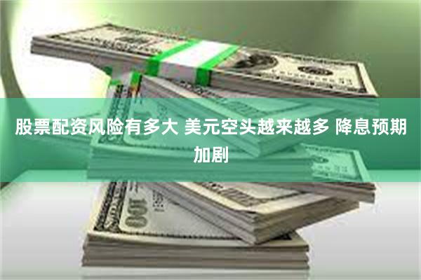 股票配资风险有多大 美元空头越来越多 降息预期加剧