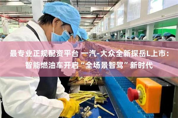 最专业正规配资平台 一汽-大众全新探岳L上市：智能燃油车开启“全场景智驾”新时代