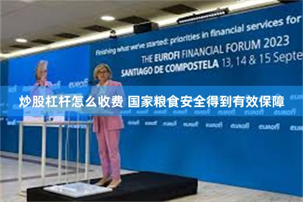 炒股杠杆怎么收费 国家粮食安全得到有效保障