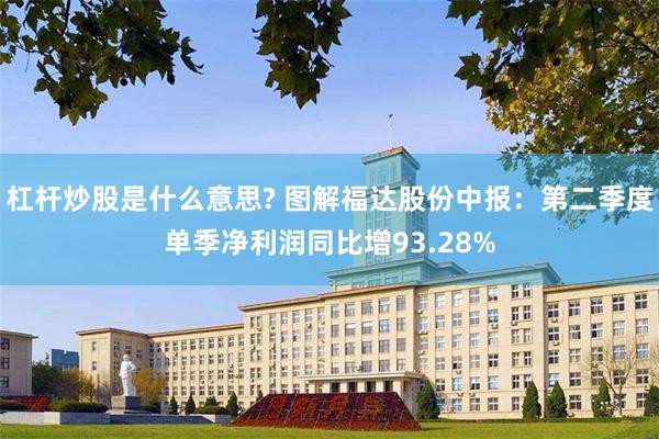 杠杆炒股是什么意思? 图解福达股份中报：第二季度单季净利润同比增93.28%