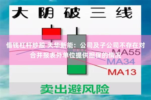 借钱杠杆炒股 天华新能：公司及子公司不存在对合并报表外单位提供担保的情况