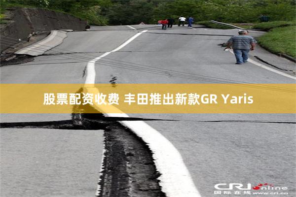 股票配资收费 丰田推出新款GR Yaris