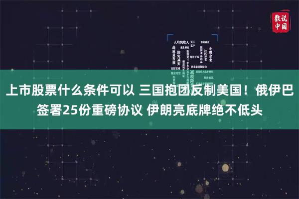 上市股票什么条件可以 三国抱团反制美国！俄伊巴签署25份重磅协议 伊朗亮底牌绝不低头