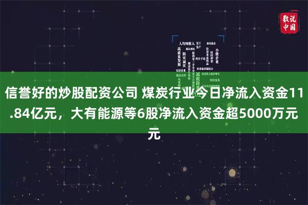 信誉好的炒股配资公司 煤炭行业今日净流入资金11.84亿元，大有能源等6股净流入资金超5000万元