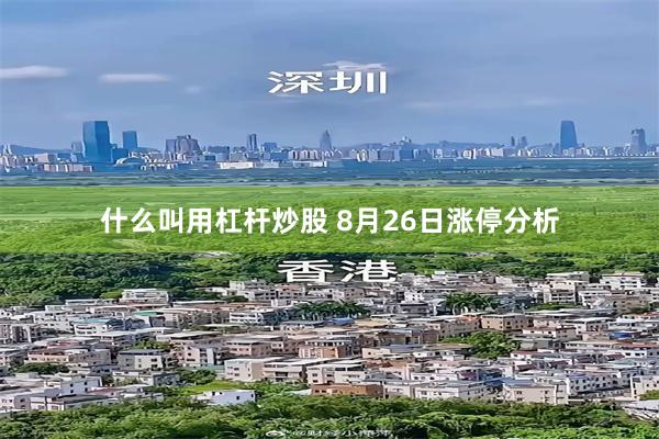 什么叫用杠杆炒股 8月26日涨停分析