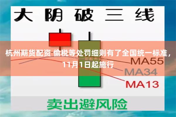 杭州期货配资 偷税等处罚细则有了全国统一标准，11月1日起施行